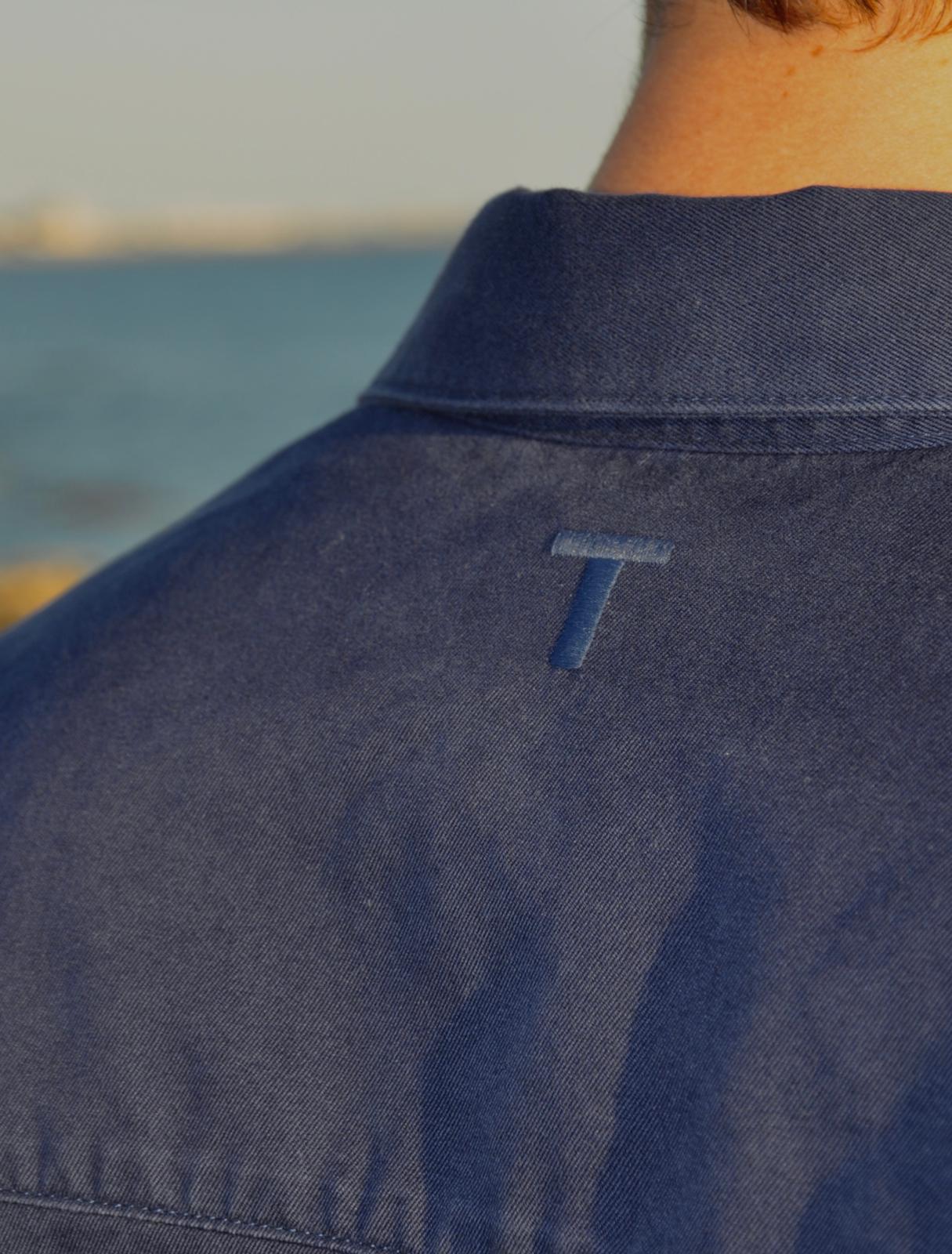 BLUE OVERSHIRT